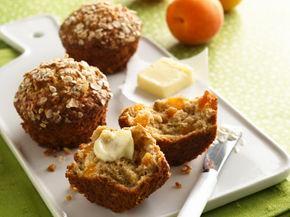 Apricot-Oatmeal Muffins