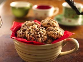 Chocolate Chip-Oatmeal Shortbread Cookies