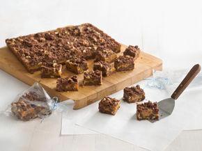 Double-Chocolate and Caramel Bars (Cookie Exchange Quantity)