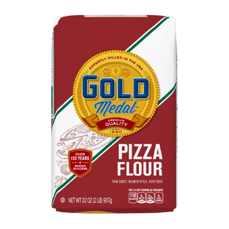 Gold Medal Pizza Flour, front of the product